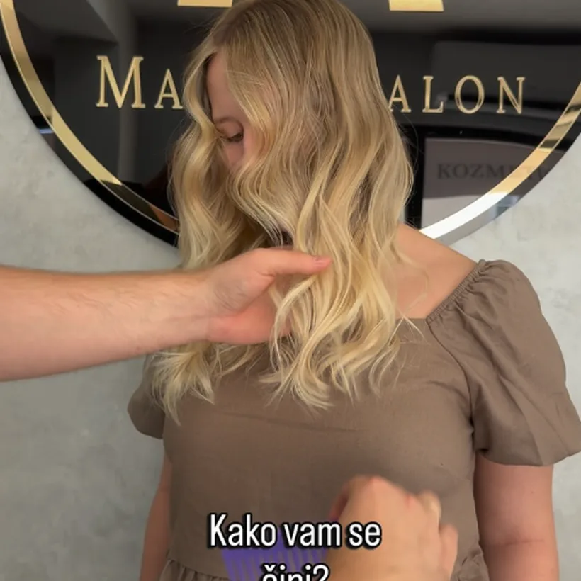 Objava sa Instagram profila salona Maslić